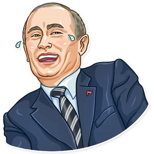 Стикерпак President Putin для Telegram — скачать