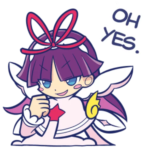 😏 Стикер «Puyo Puyo!! LINE» для Telegram