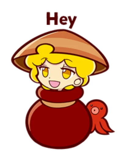 🏺 Стикер «Puyo Puyo!! LINE» для Telegram