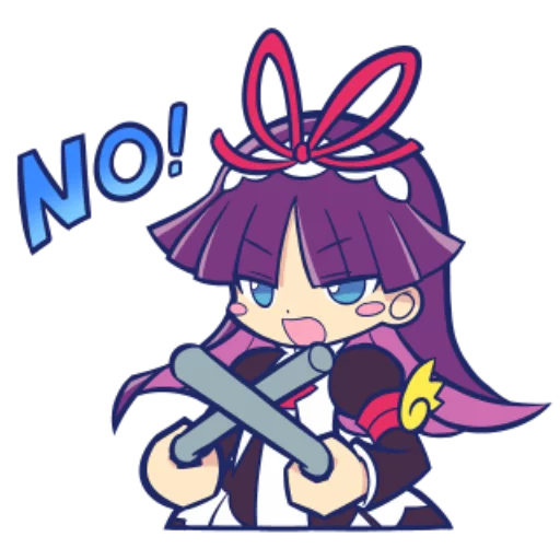 👎 Стикер «Puyo Puyo!! LINE» для Telegram