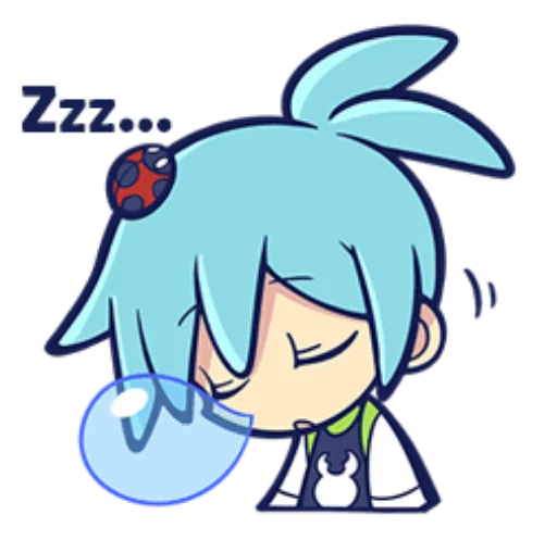 😴 Стикер «Puyo Puyo!! LINE» для Telegram