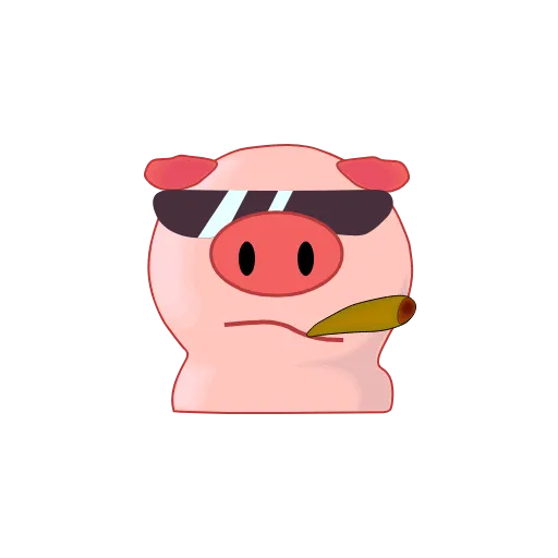 😎 Стикер «Perfect World pigs» для Telegram