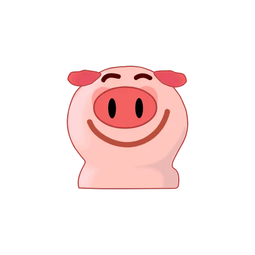 😊 Стикер «Perfect World pigs» для Telegram