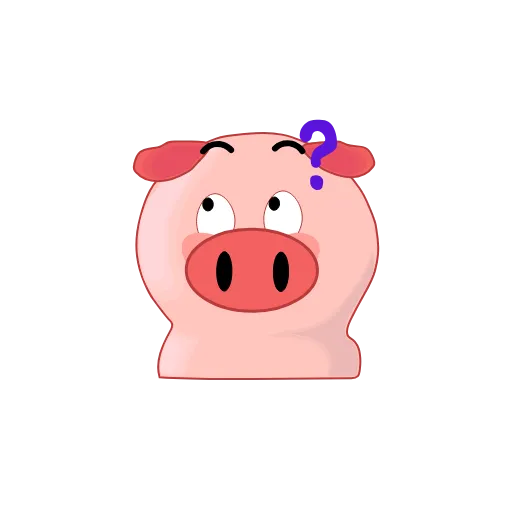🤔 Стикер «Perfect World pigs» для Telegram