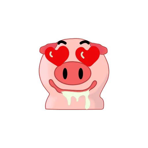 😻 Стикер «Perfect World pigs» для Telegram