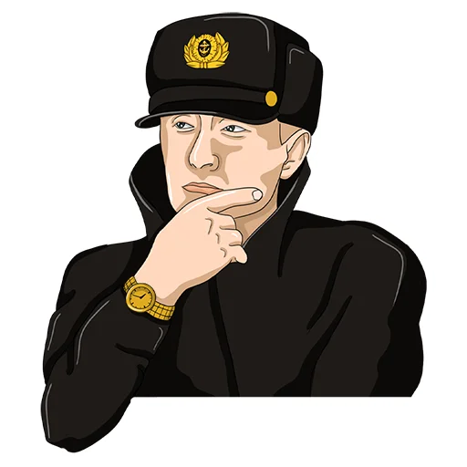 🧐 Стикер «Русское царство» для Telegram