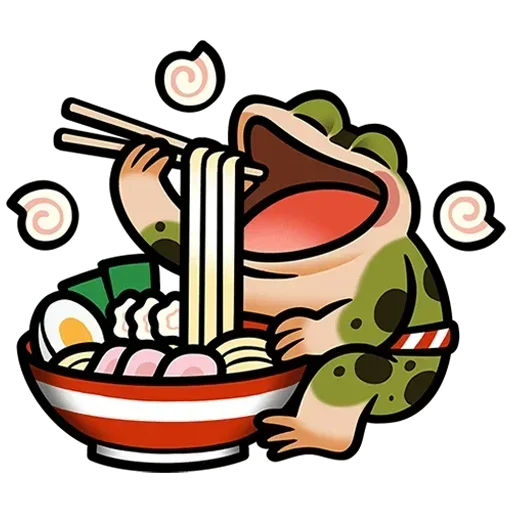 🍜 Стикер «Пеко Без Текста» для Telegram