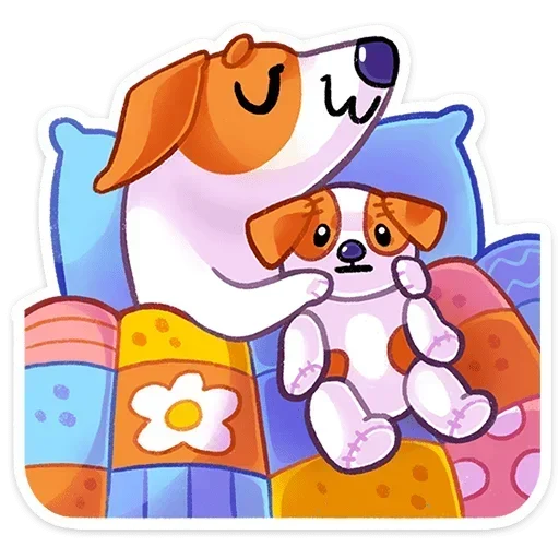 🐶 Стикер «Песик Берт» для Telegram