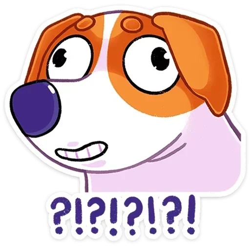 😬 Стикер «Песик Берт» для Telegram