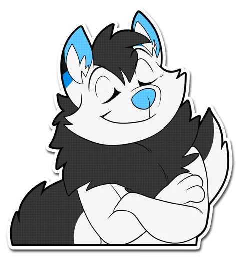 😌 Стикер «Pyre & Clockie» для Telegram