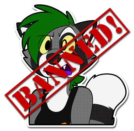 🚫 Стикер «Pyre & Clockie» для Telegram