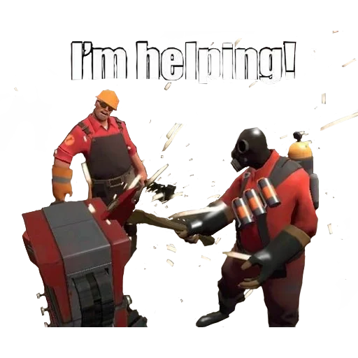 ☺️ Стикер «Team Fortress 2» для Telegram
