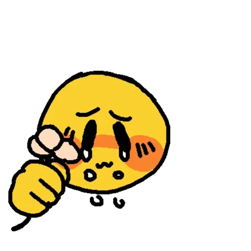 😭 Стикер «emojis qiu» для Telegram