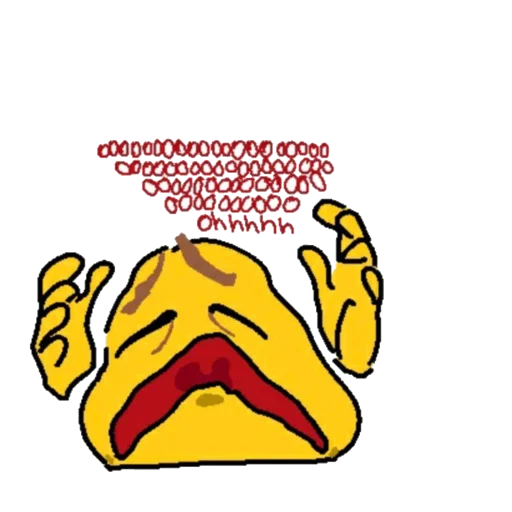 😭 Стикер «emojis qiu» для Telegram