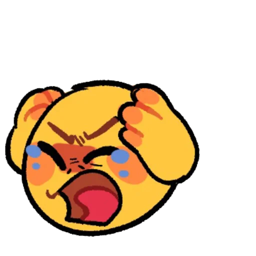 😫 Стикер «emojis qiu» для Telegram