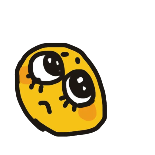 🥺 Стикер «emojis qiu» для Telegram