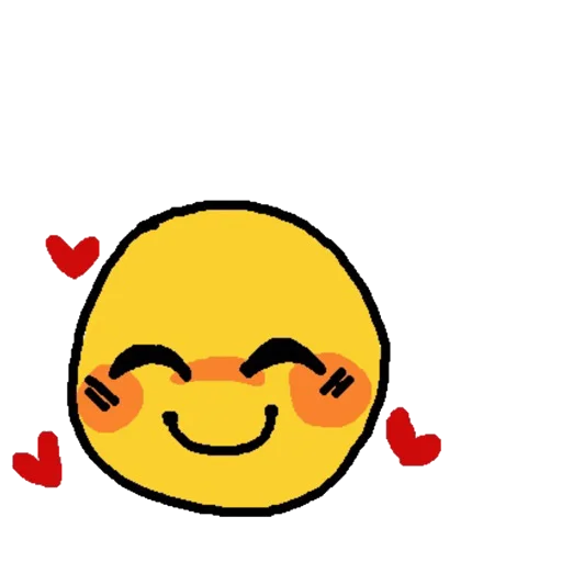 🥰 Стикер «emojis qiu» для Telegram