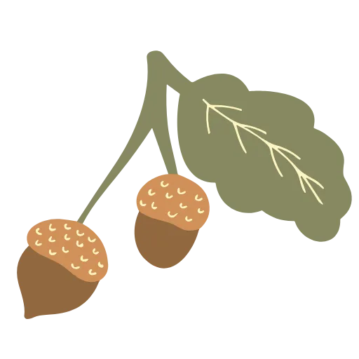 🌰 Эмодзи «autumn🍂 - векторные осенние эмодзи» для Telegram