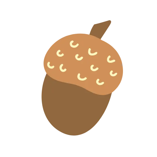 🌰 Эмодзи «autumn🍂 - векторные осенние эмодзи» для Telegram