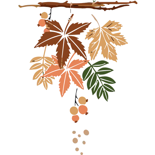 🍃 Эмодзи «autumn🍂 - векторные осенние эмодзи» для Telegram