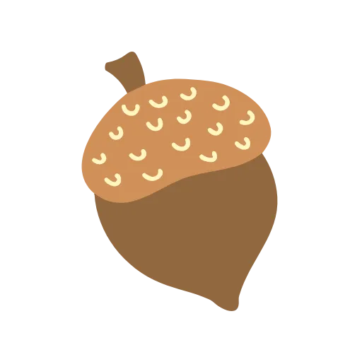 🌰 Эмодзи «autumn🍂 - векторные осенние эмодзи» для Telegram
