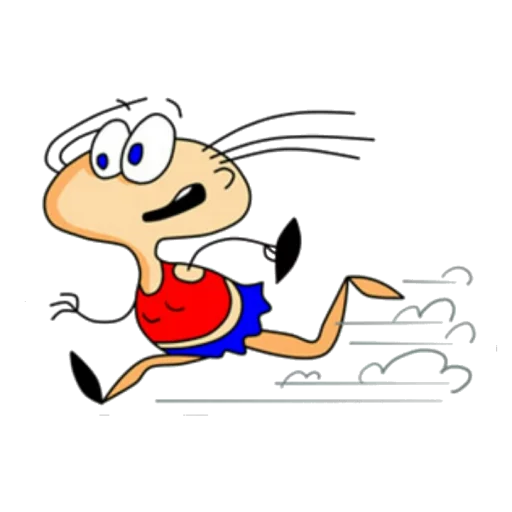 🏃 Стикер «QMasjanja» для Telegram