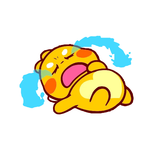 😭 Стикер «Qoo Bee Agapi» для Telegram