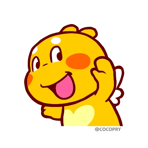 👋 Стикер «Qoo Bee Agapi» для Telegram