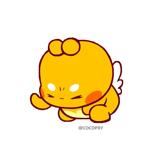 😂 Стикер «Qoo Bee Agapi» для Telegram