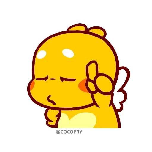 🙅‍♂️ Стикер «Qoo Bee Agapi» для Telegram