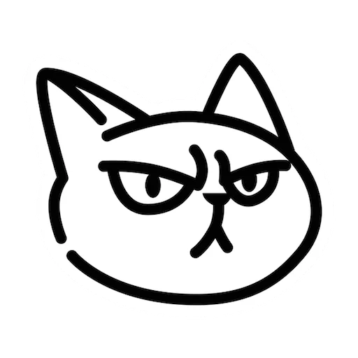 Стикерпак QR-cat для Telegram — скачать