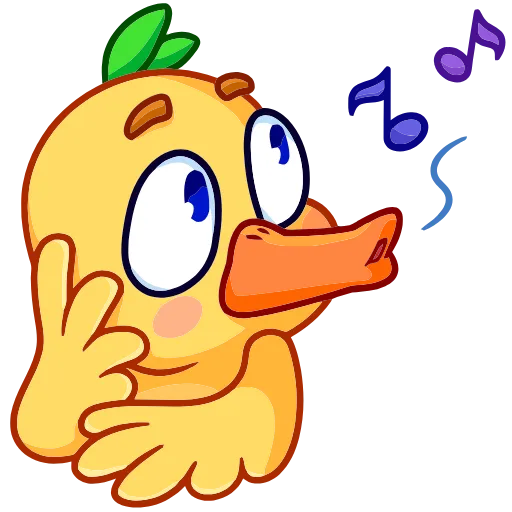 🎶 Эмодзи «Утёнок Кряк» для Telegram