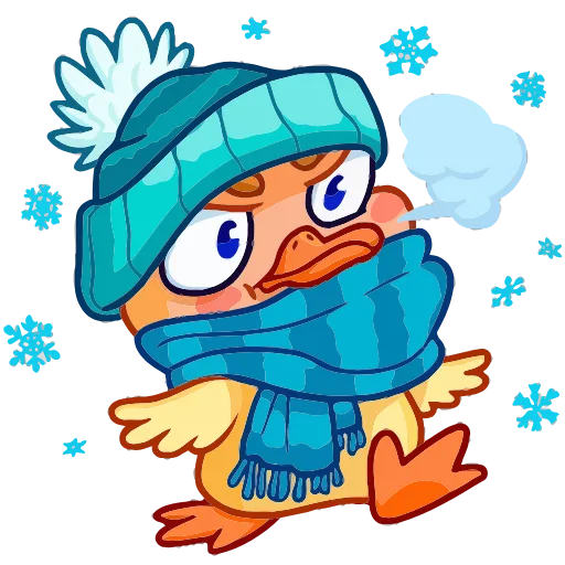 🥶 Эмодзи «Утёнок Кряк» для Telegram