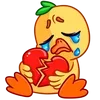 💔 Эмодзи «Кряк» для Telegram