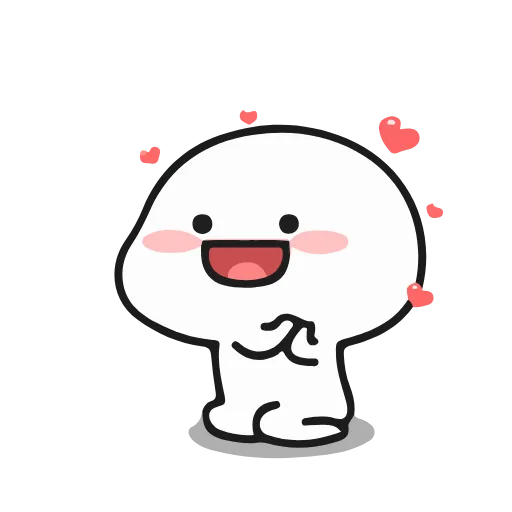 ❤️ Стикер «Quby Кьюби» для Telegram