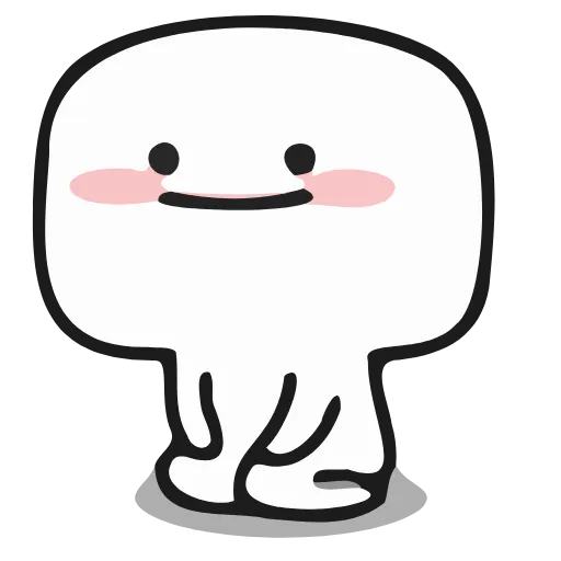 🙂 Стикер «Quby Кьюби» для Telegram