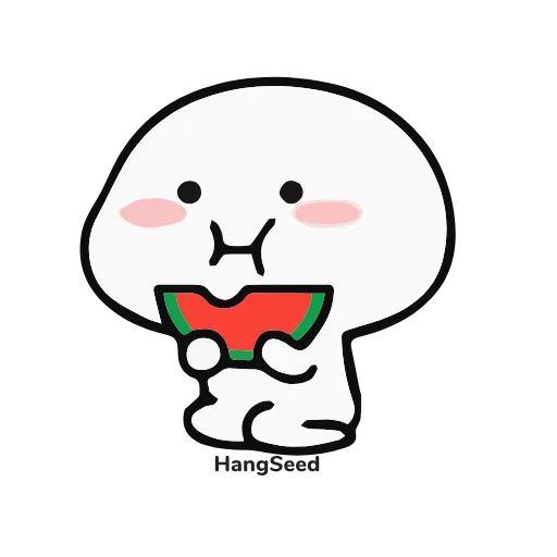 🍉 Стикер «Quby Кьюби» для Telegram
