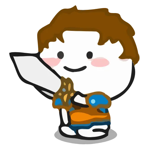 🗡 Стикер «Quby Кьюби» для Telegram