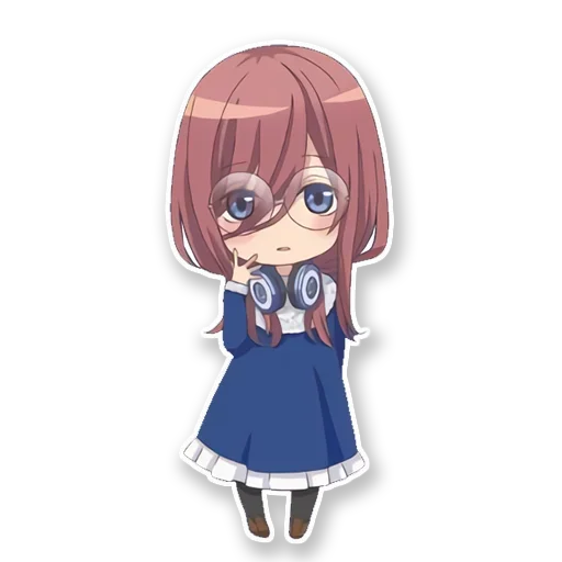 🤓 Стикер «Quintessential quintuplets» для Telegram