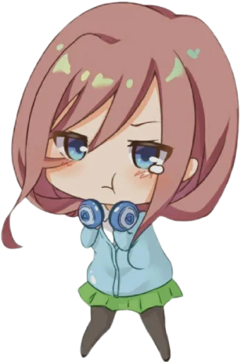 Стикерпак Quintessential quintuplets для Telegram — скачать
