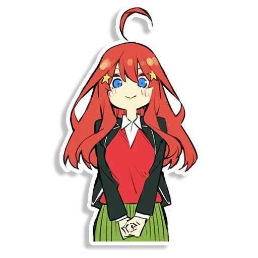 ☺️ Стикер «Quintessential quintuplets» для Telegram
