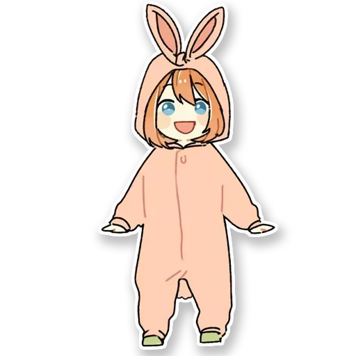 😃 Стикер «Quintessential quintuplets» для Telegram