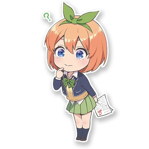🤔 Стикер «Quintessential quintuplets» для Telegram