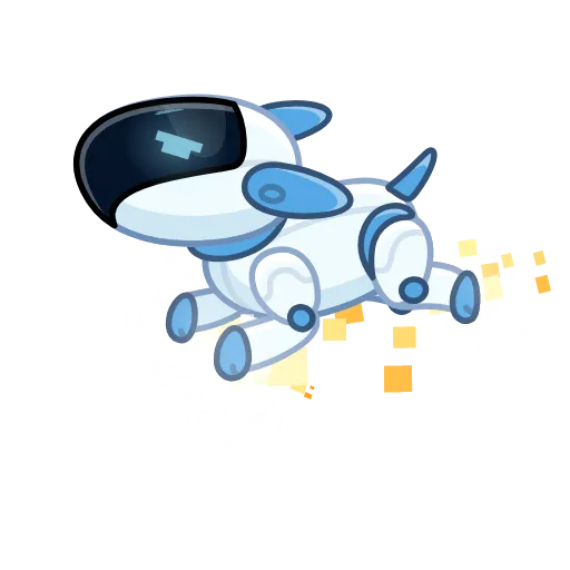 🏃 Стикер «R2-DOG2» для Telegram