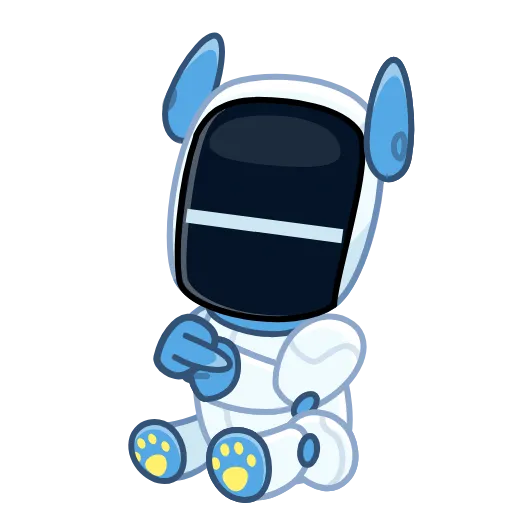 🖕 Стикер «R2-DOG2» для Telegram