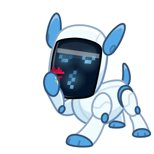 💋 Стикер «R2-DOG2» для Telegram