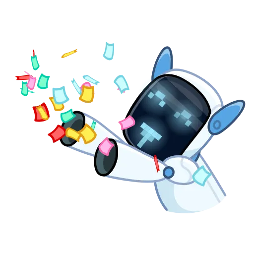 🥳 Стикер «R2-DOG2» для Telegram