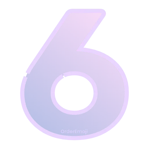 6️⃣ Эмодзи «Letters #font #decor #foradmins» для Telegram