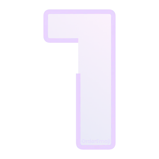 1️⃣ Эмодзи «Letters #font #decor #foradmins» для Telegram