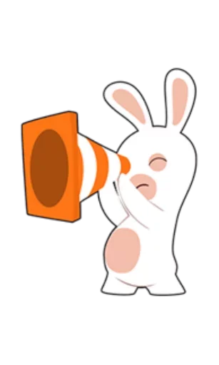 😳 Стикер «Rabbids Invasion» для Telegram